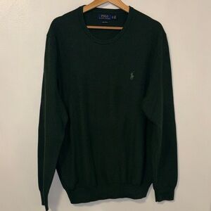 Polo by Ralph Lauren Forest Green Crewneck Sweater